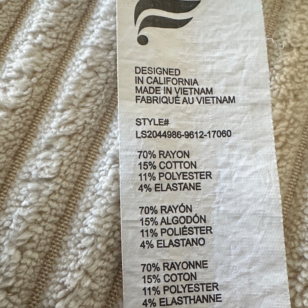 Fabletics Frankie Gray Graphic Pullover Sweatshir… - image 4